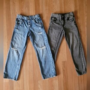 Stylish Blue and Gray Zara Jeans Bundle